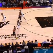 PG电子官方网站-谁的部将？普拉基达斯晃开空间三分命中，三分8中5砍下23分