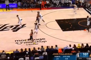 PG电子官方网站-谁的部将？普拉基达斯晃开空间三分命中，三分8中5砍下23分